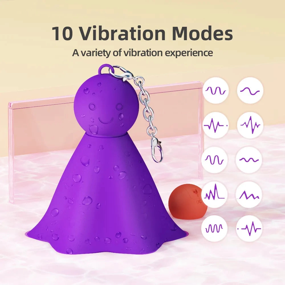 10 Modes Strong Electric Breast Massager