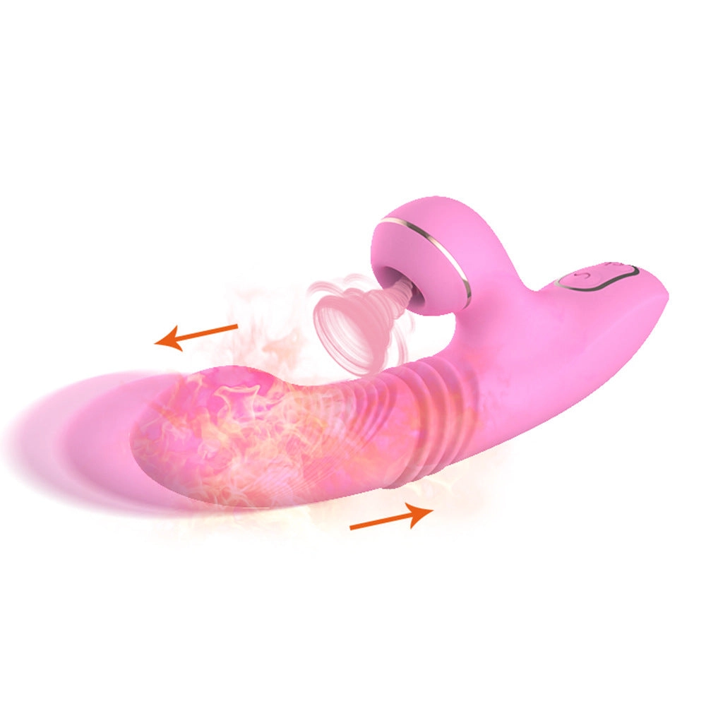 2 in 1 Sucking Rabbit Vibrator