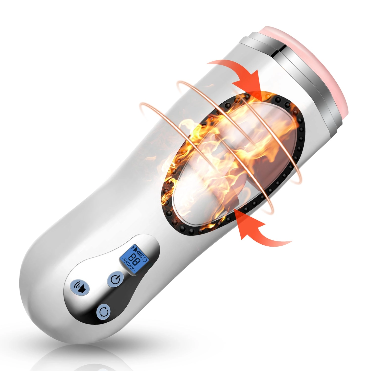 360° high-speed rotating super strong sucking male masturbator