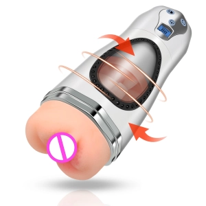 360° high-speed rotating super strong sucking male masturbator