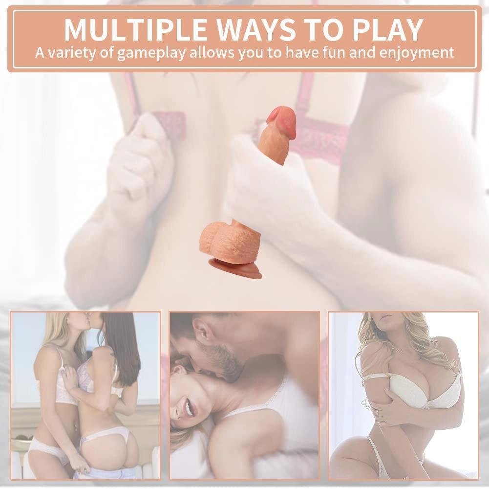 8.64 Inch Realistic Dildo Vibrator with Remote