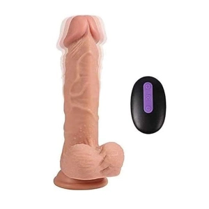 8.64 Inch Realistic Dildo Vibrator with Remote