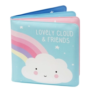 A Little Lovely Company Bath Book Cloud & Friends
