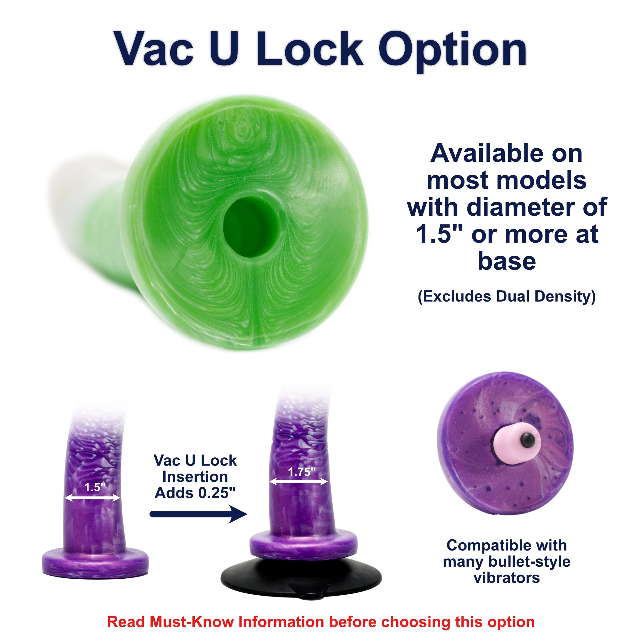 Advocate Small - Smooth - WITH Vaculock - Colorshift Purple - Medium Firm - Ready to Ship