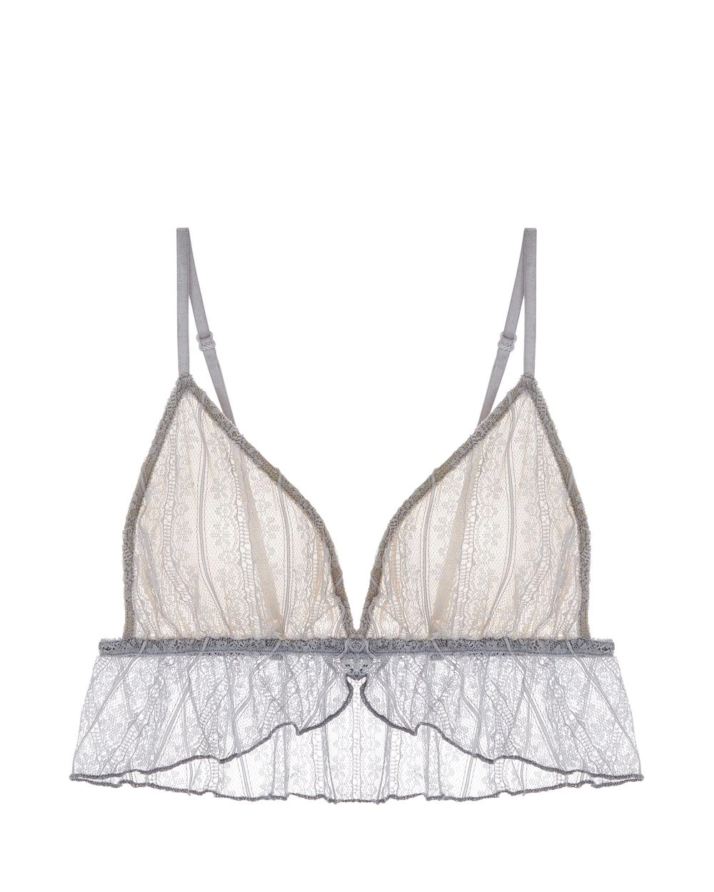 Alicia Side Ruffle Bralette