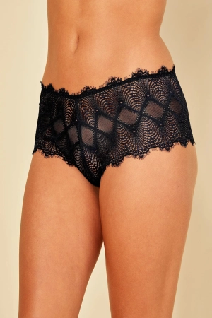 Allure Boyshort | Black