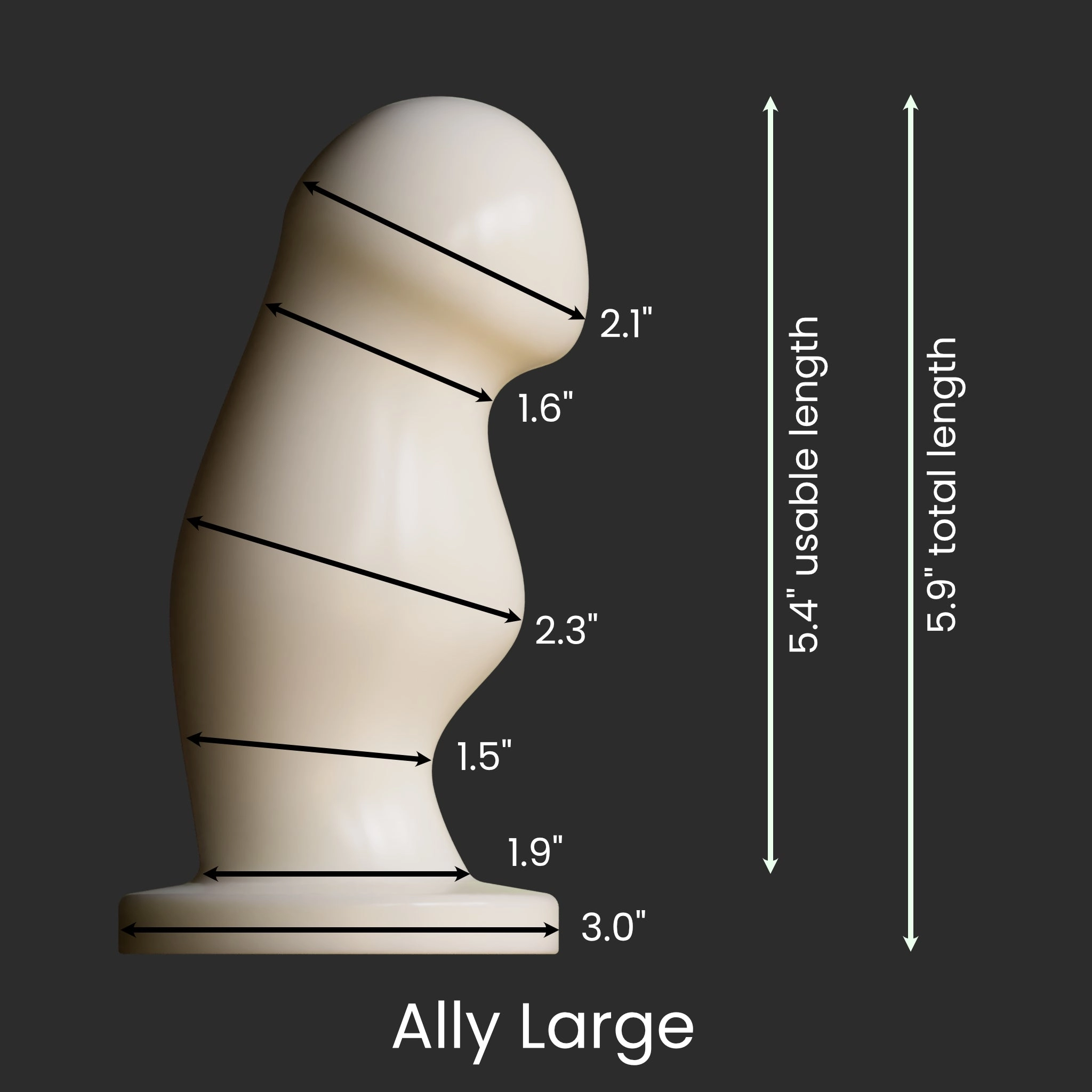 Ally Large - Forest Snow - Extra Soft - Single Density - Ready to Ship