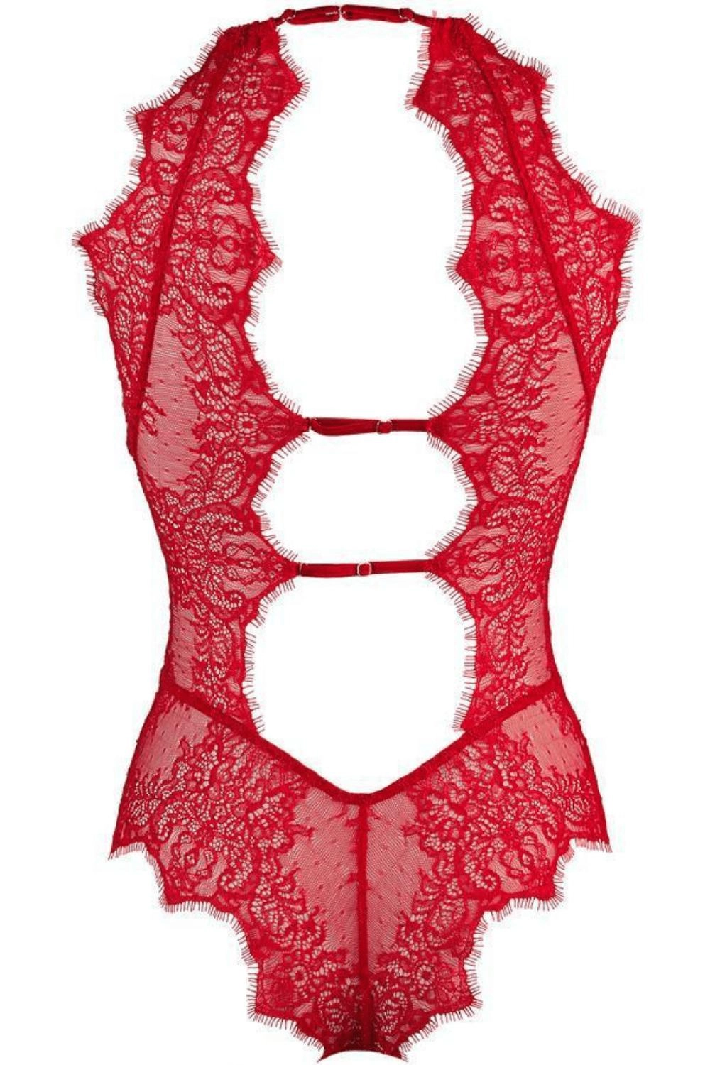 Axami Strawberry Luxe Lace Bodysuit