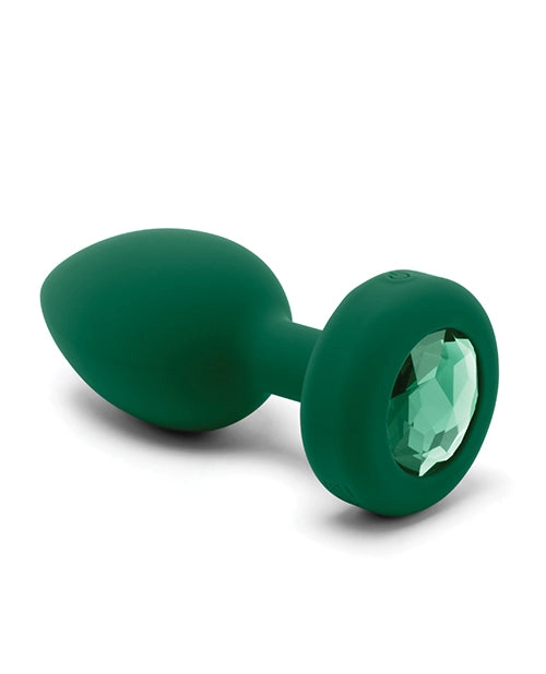 B-vibe Remote Control Vibrating Jeweled Butt Plugs