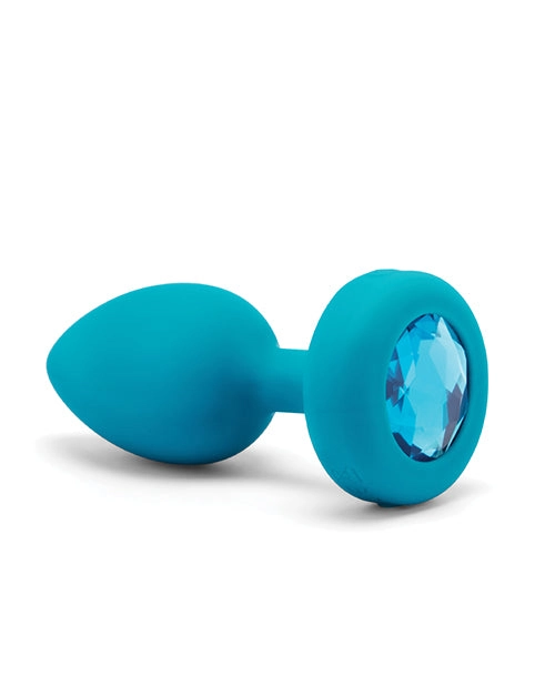B-vibe Remote Control Vibrating Jeweled Butt Plugs