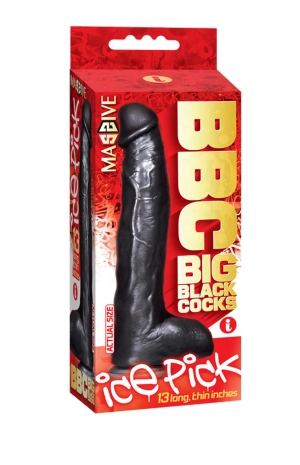 Big Black Icepick: 12-Inch Suction Base Adventure Toy