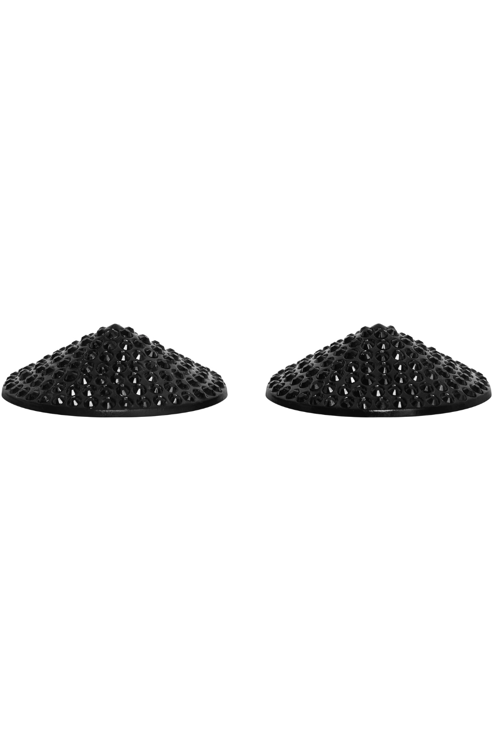 Black Rhinestone Nipple Pasties