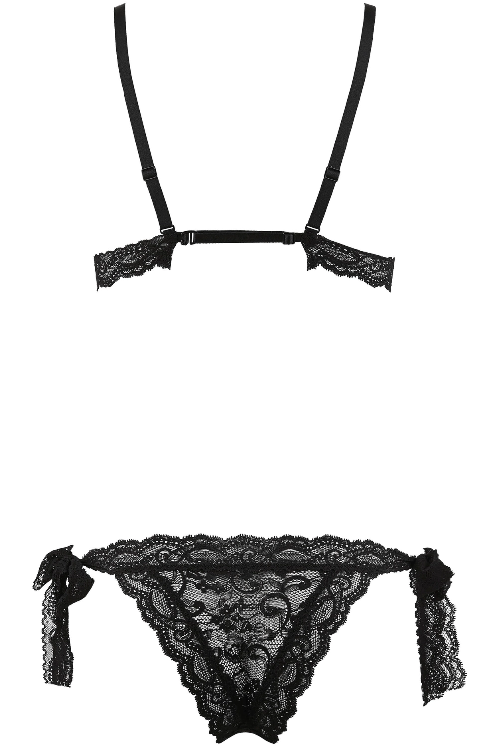Boîte à Désir Beads Lace Bra & Brief