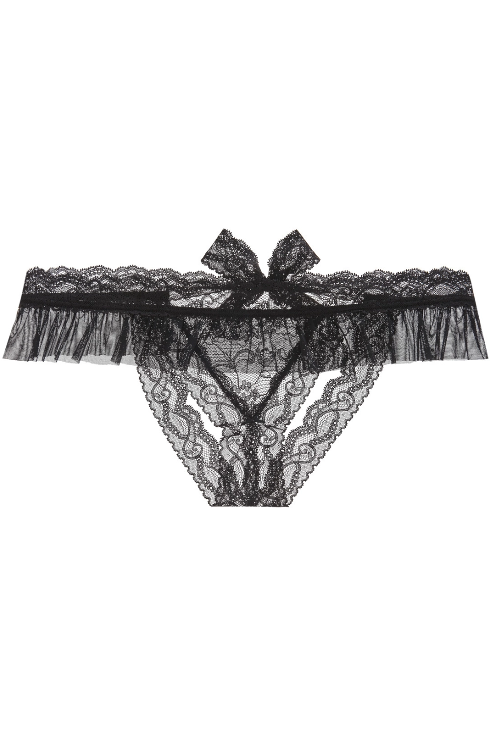 Boîte à Désir Openable Lace Thong