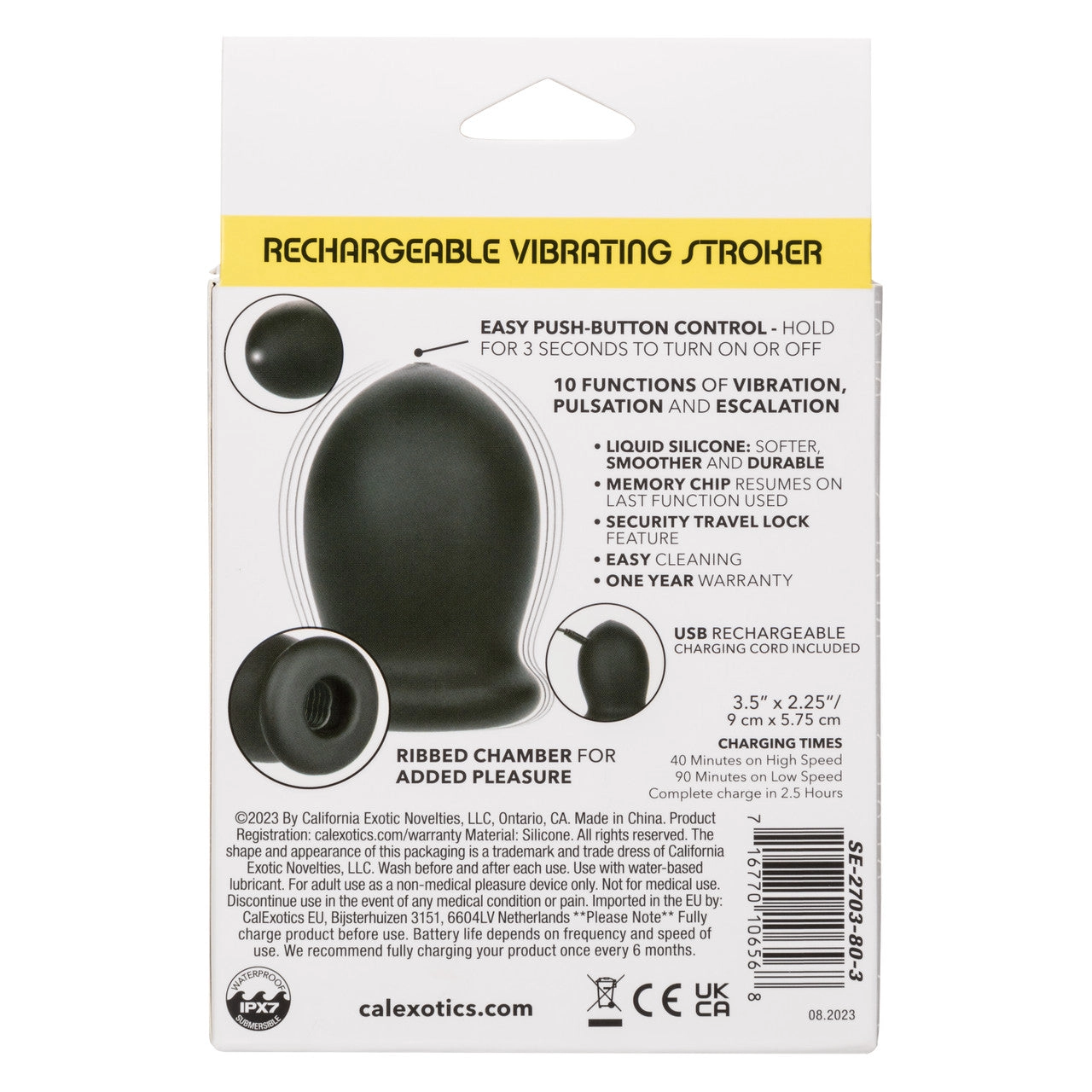 Boundless™ Rechargeable Vibrating Stroker