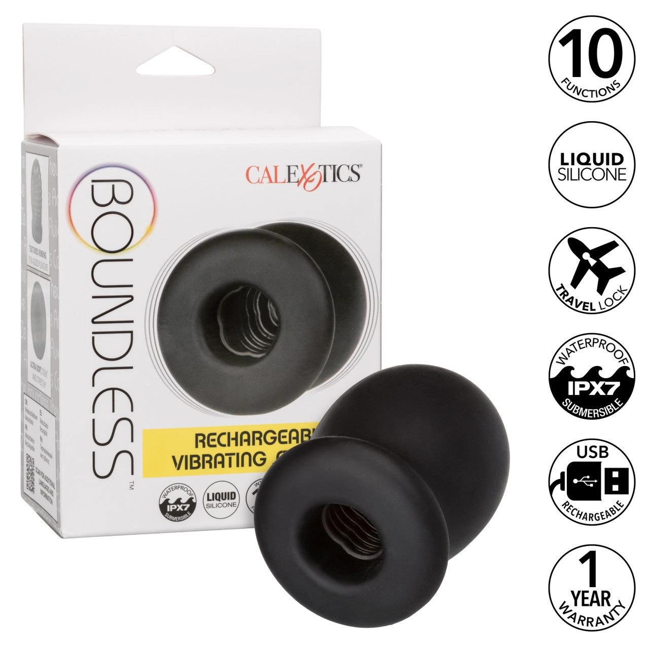 Boundless™ Rechargeable Vibrating Stroker