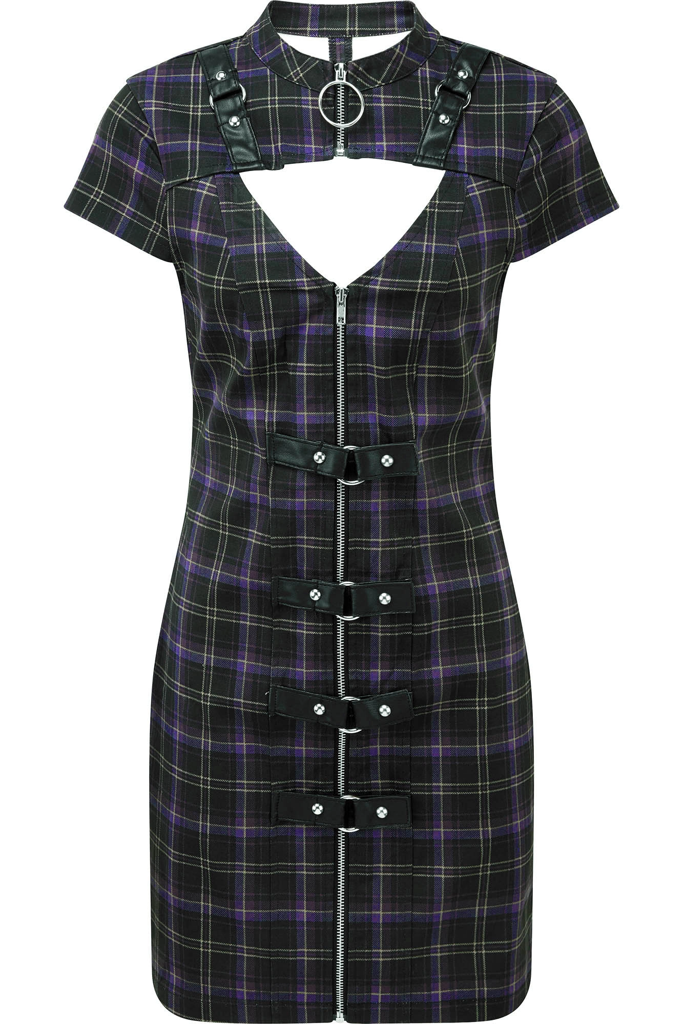 Casey Bodycon Dress [TARTAN] - Resurrect