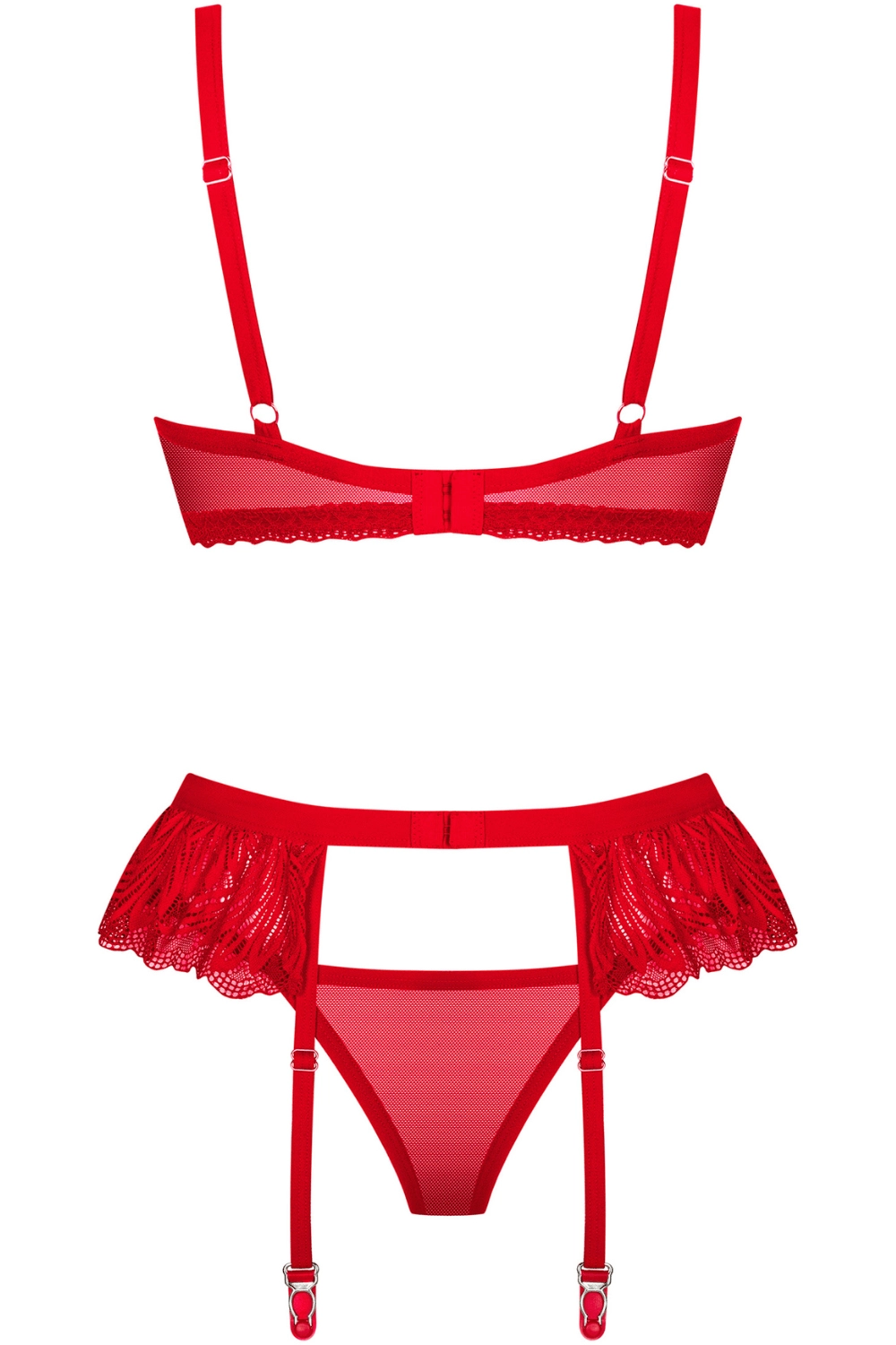 Chilisa Bra, Thong & Suspender