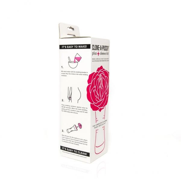 Clone-A-Pussy Vulva Molding Kit with Penis Stroker Sleeve