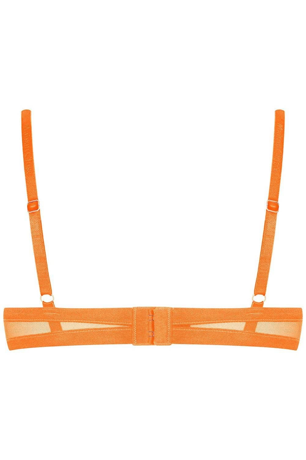 Corps à Corps Open Underwired Bra Neon Orange
