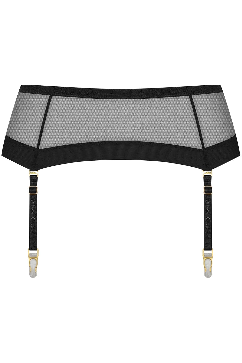 Corps à Corps Suspender Belt Black