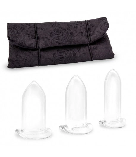 Crystal Delights Glass Dilator Set (3-Piece)