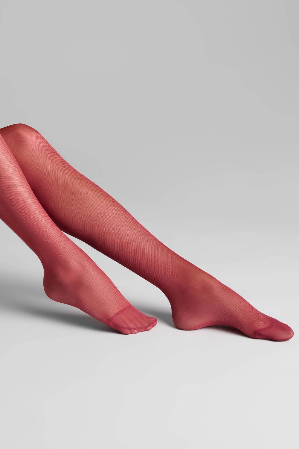 Cut & Curled Stockings 20 Denier - Burgundy