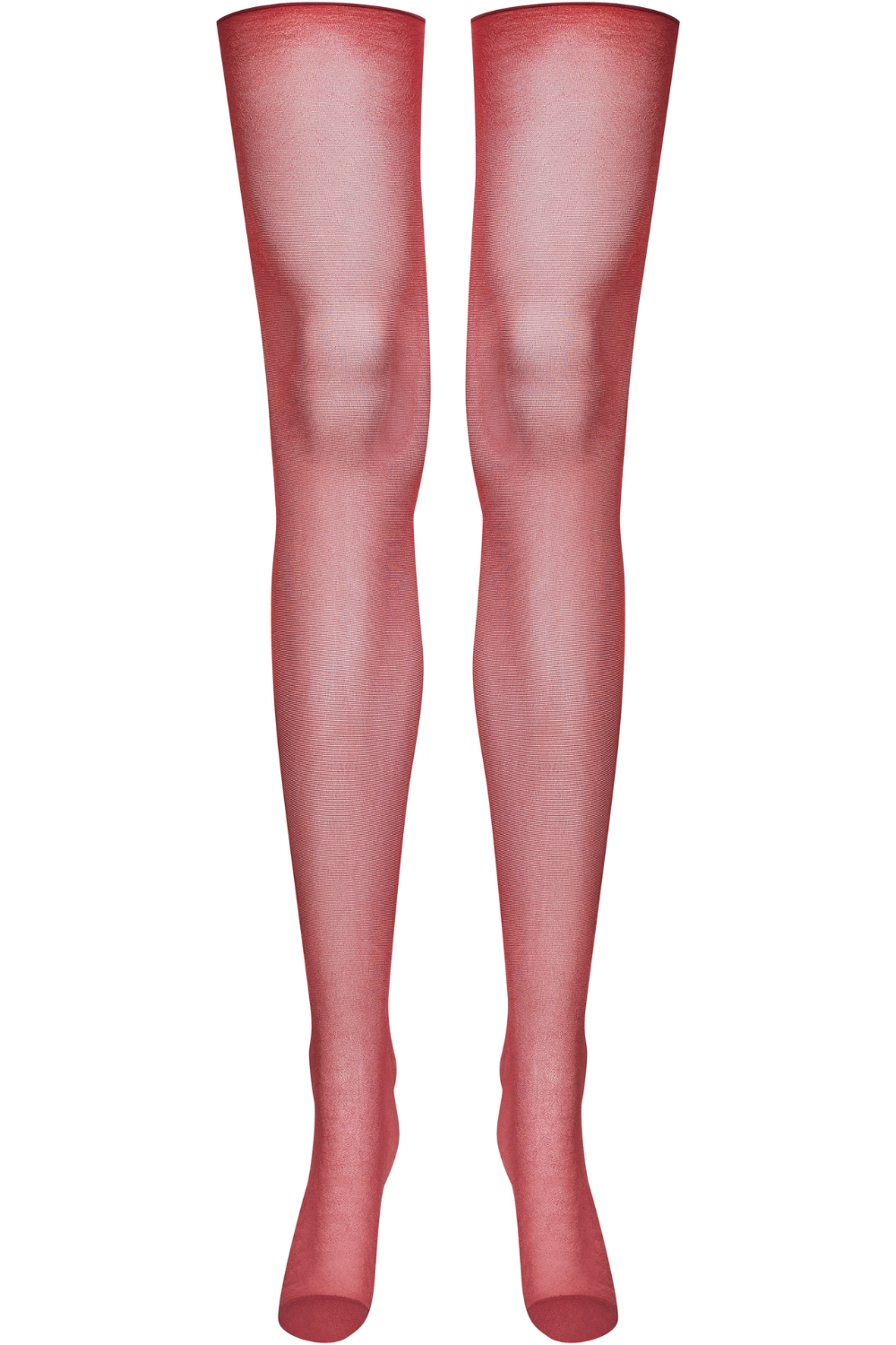 Cut & Curled Stockings 20 Denier - Burgundy
