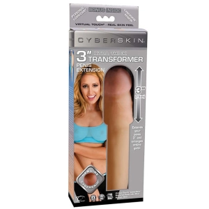 CyberSkin 3 Transformer Penis Extension Light