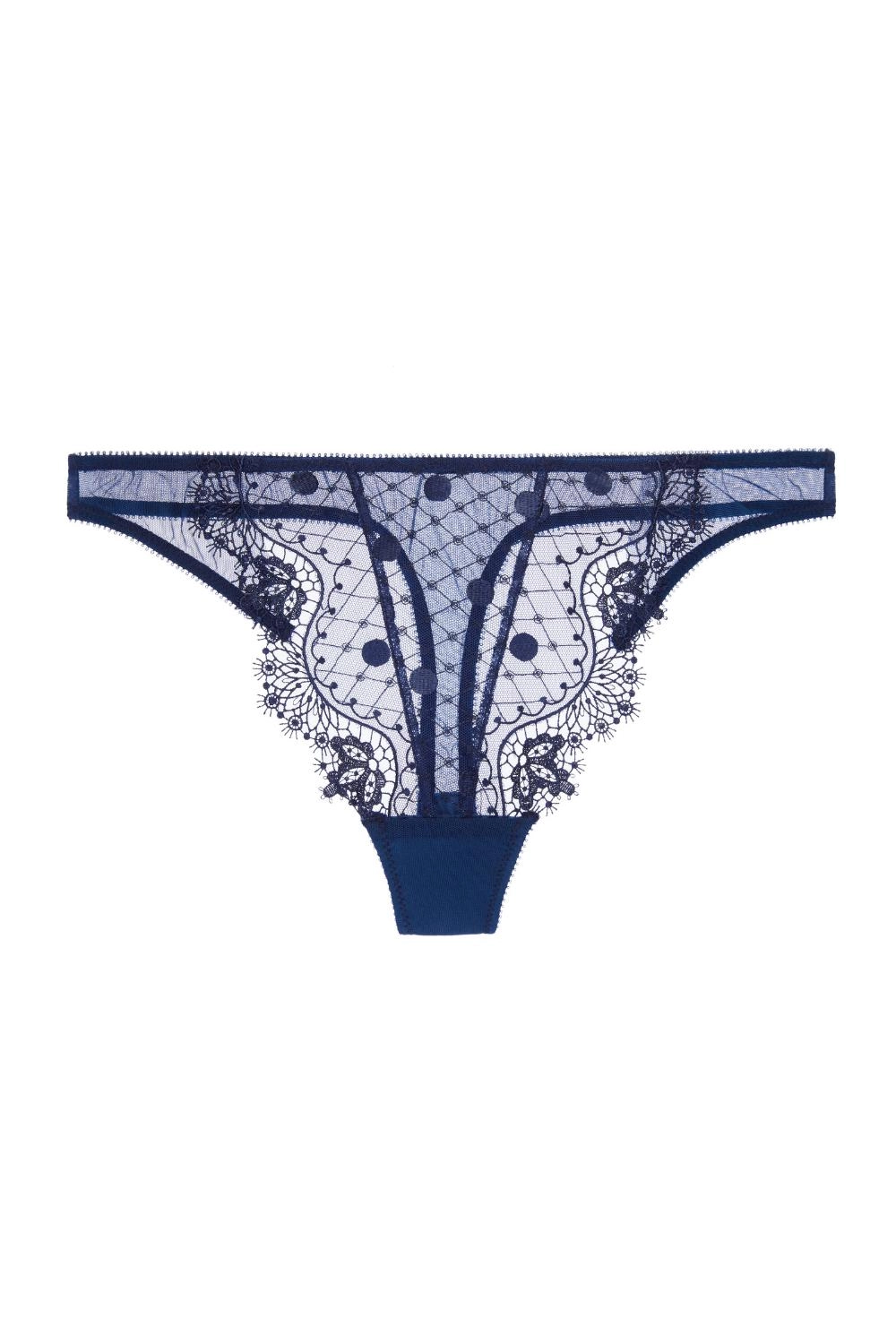 Dita Von Teese Vedette G-String Panty Navy