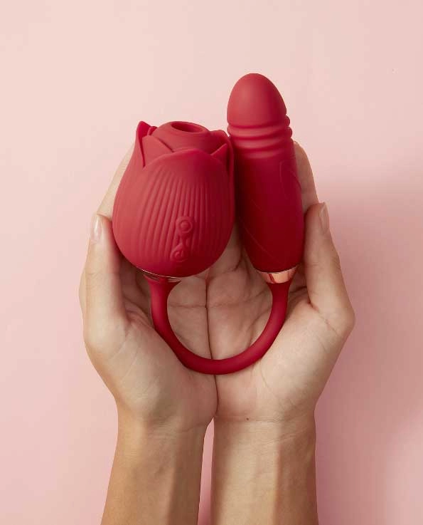 Dolce Vita Rose Clit Vibrator (3-in-1)