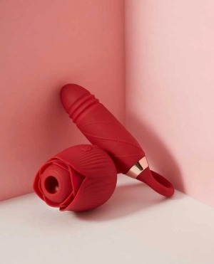 Dolce Vita Rose Clit Vibrator (3-in-1)