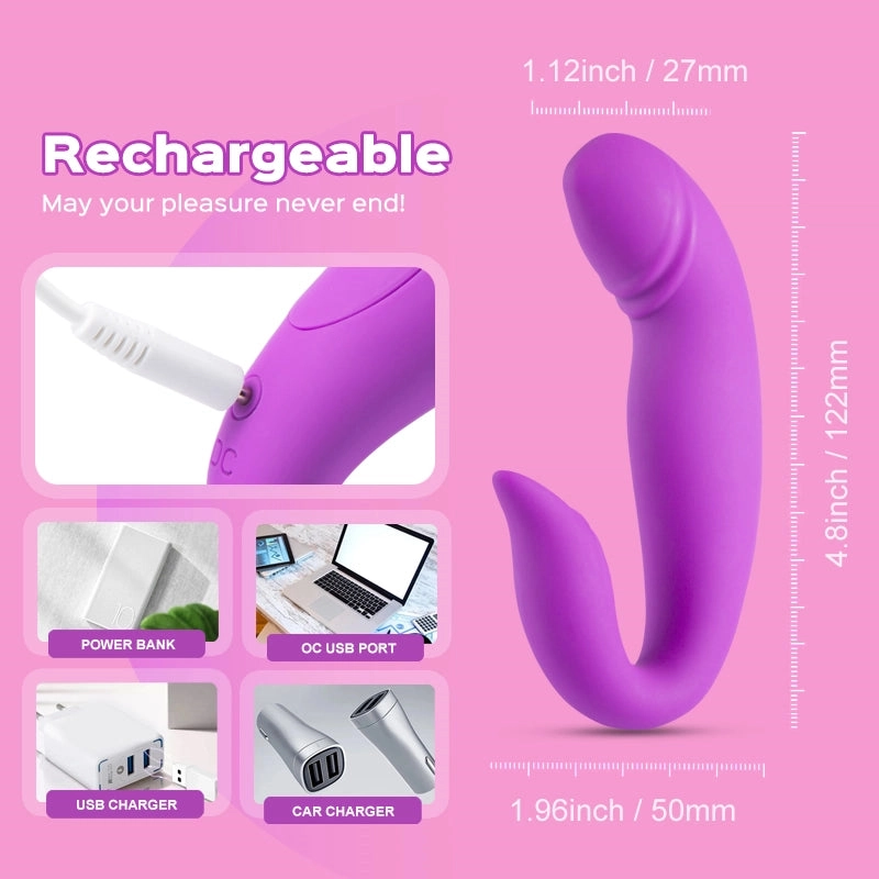 Dolphin - Dual-Motor Rolling G-spot & Clitoral Vibrator