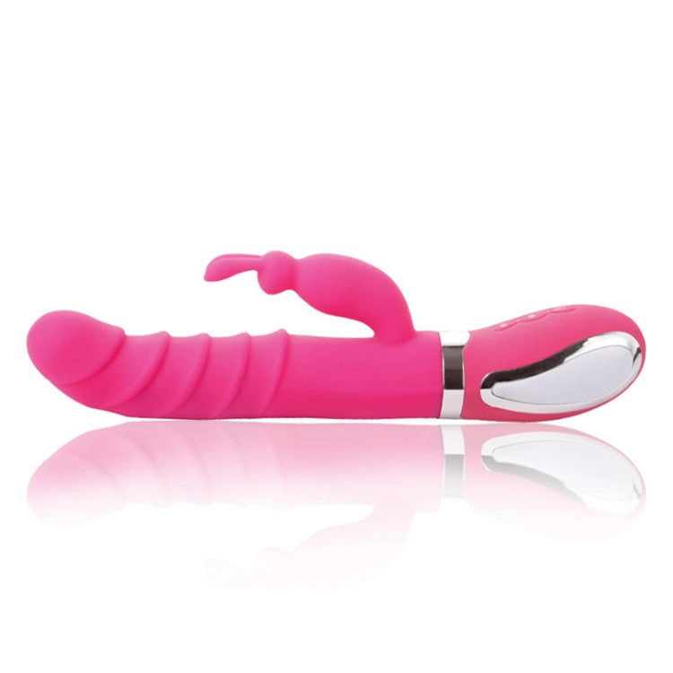 Double Stimulation Rabbit Vibrator with 12 Thrusting Modes