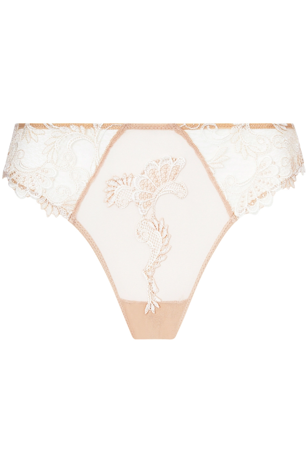 Dressing Floral Italian Brief - Ambre Nacre