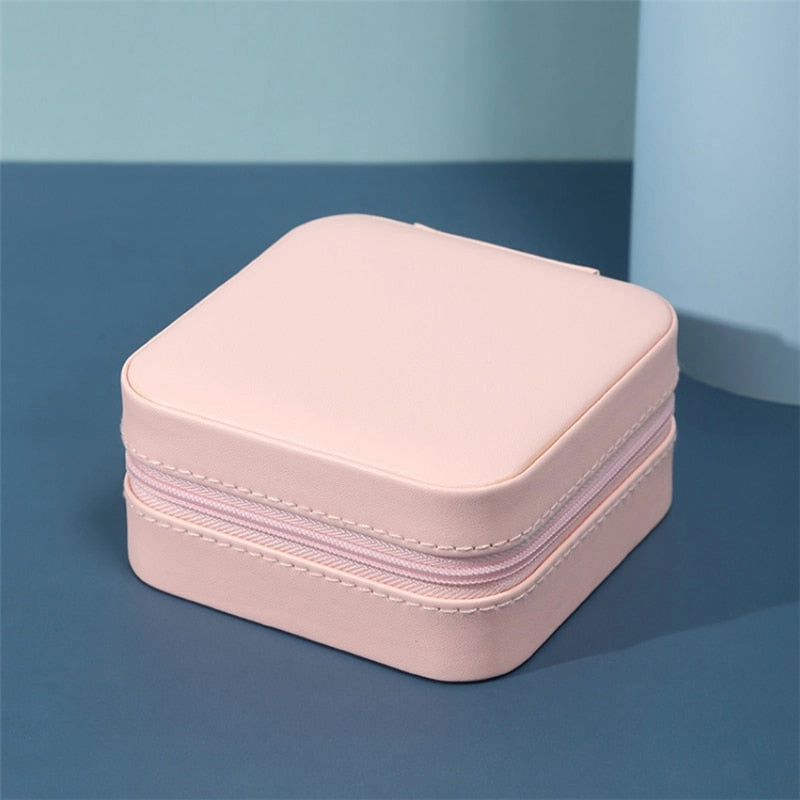 Earrings Rings Jewelry Storage Box Case Girls Gift