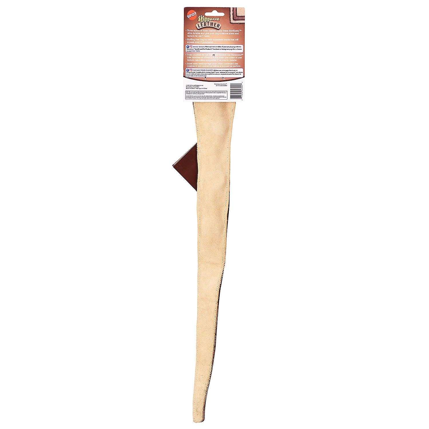 Ethical Products SPOT Leather Skinneeez Snake 25"