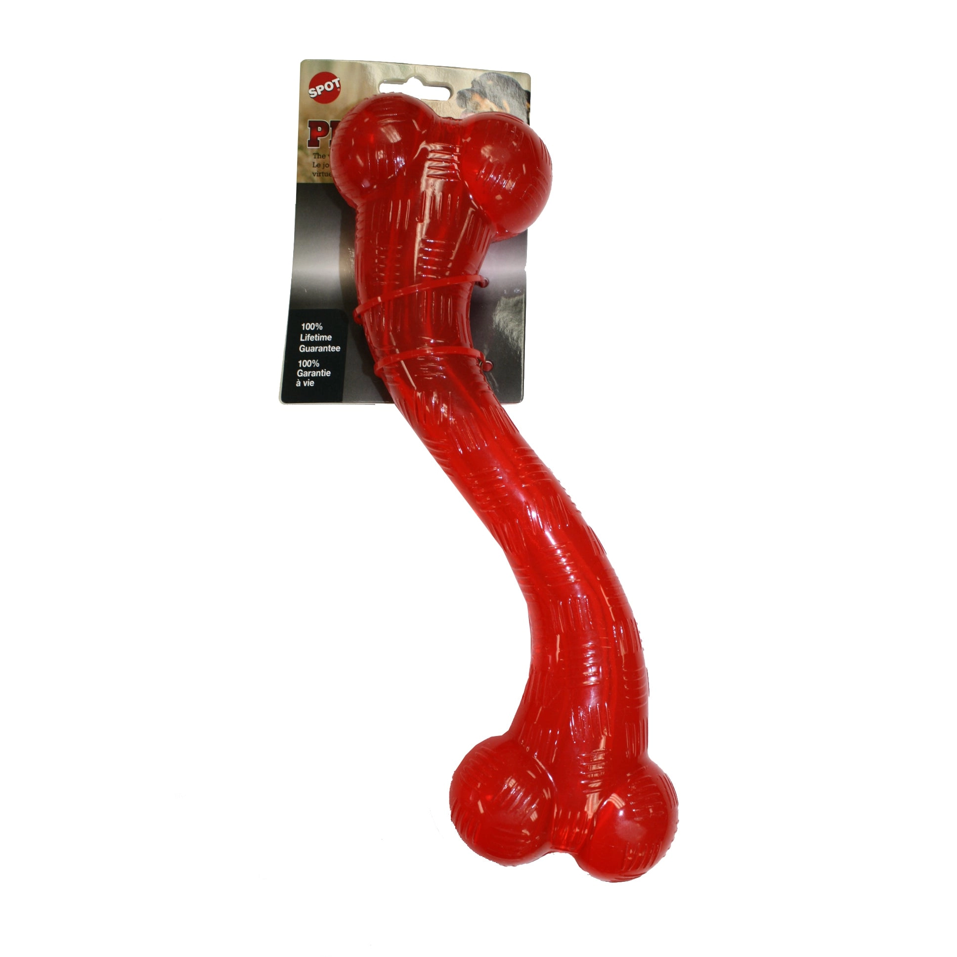 Ethical Products SPOT Play Strong Rubber "S" Bone 12in