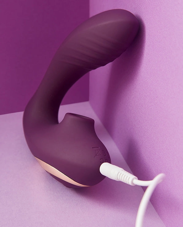 Euphoria Clit Sucker & Vibrating Dildo