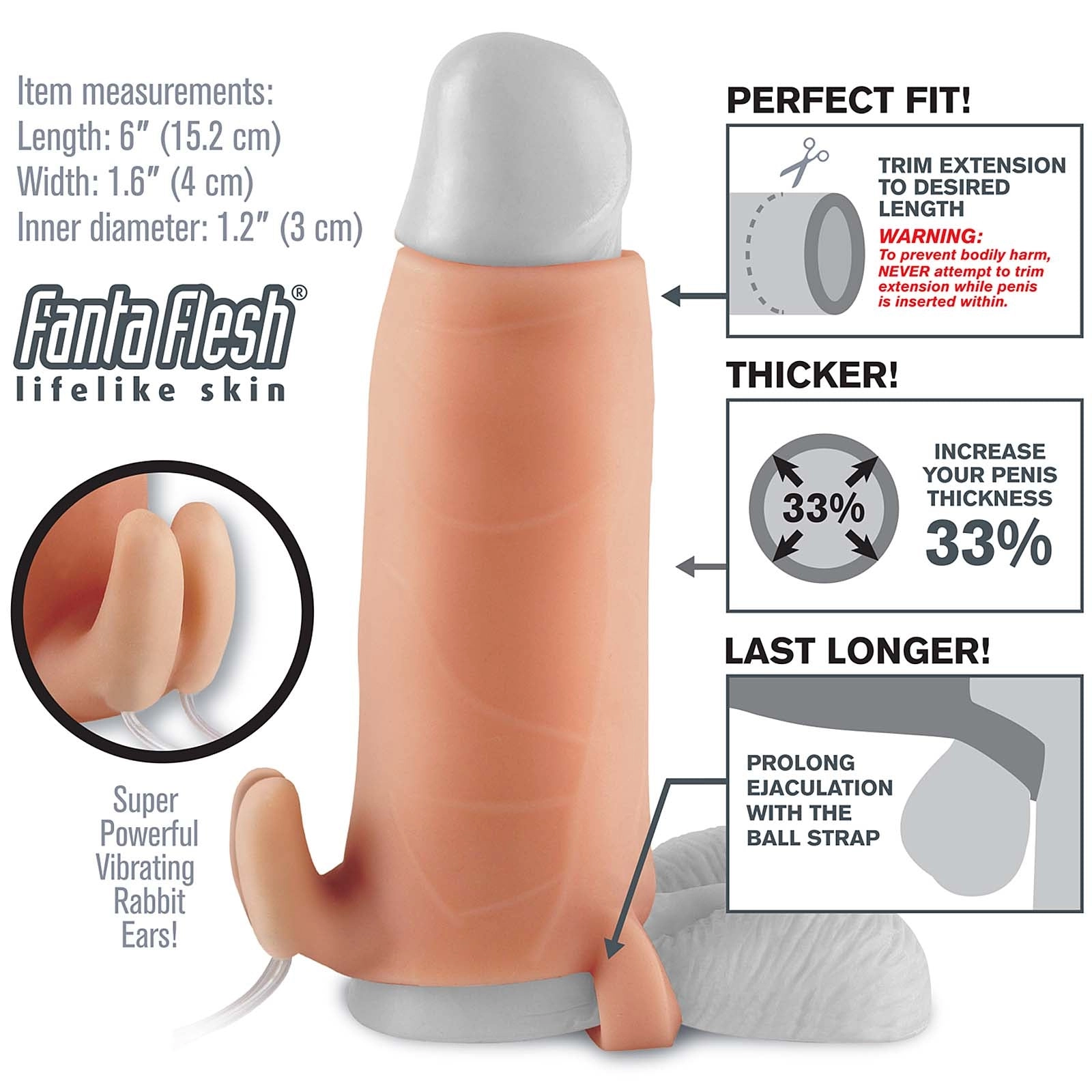 Fantasy X-tensions Duo Clit Climax-Her