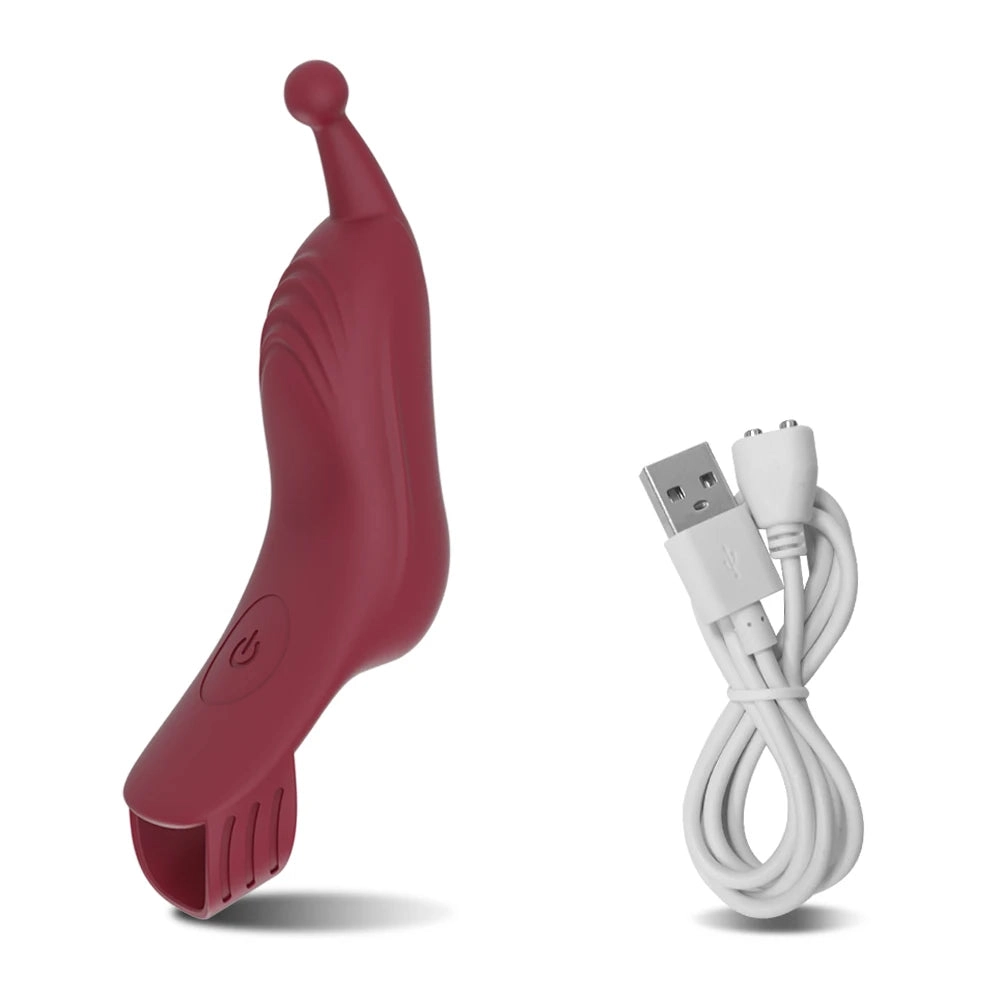 Finger Vibrator 10 Frequencies G-Spot Clit Stimulator