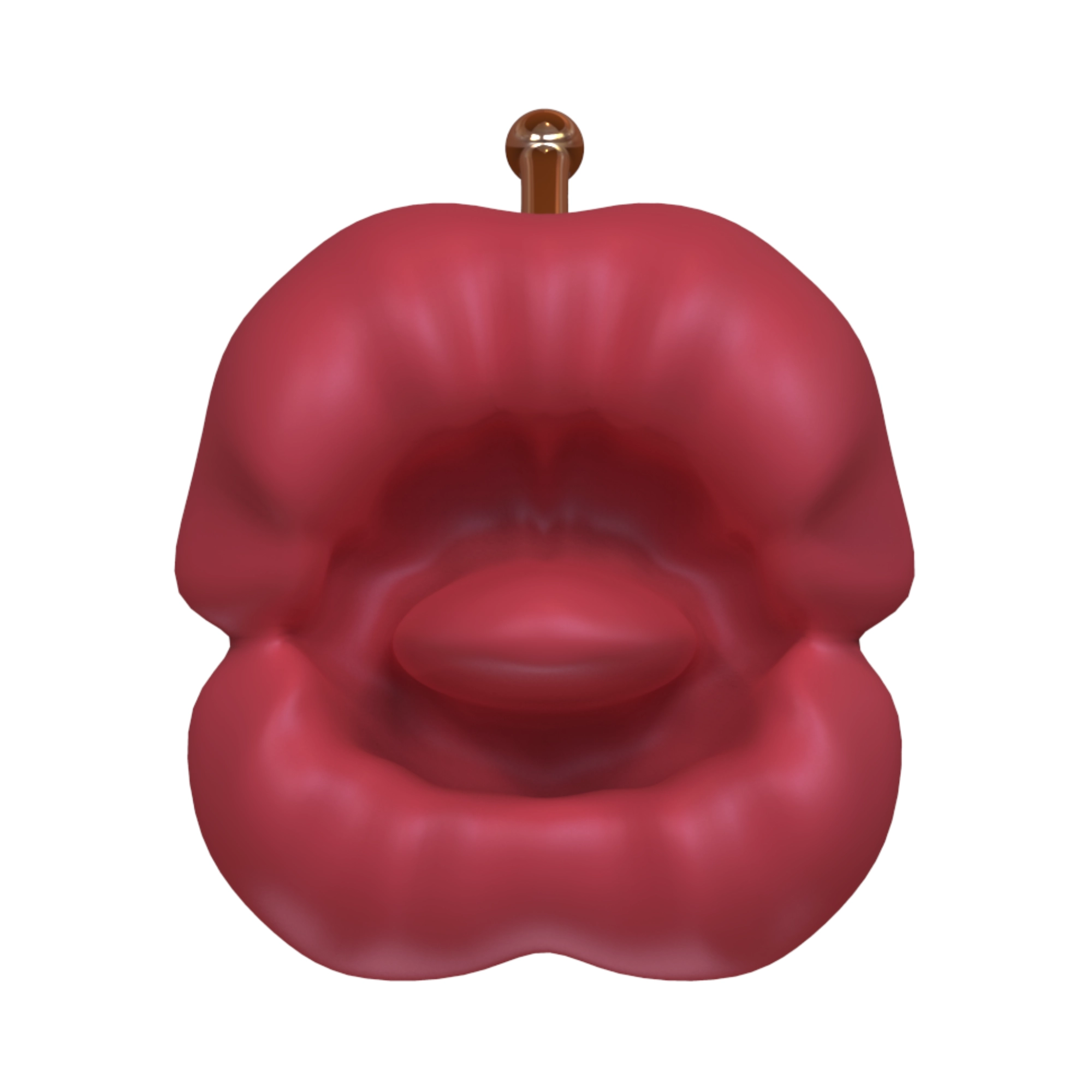 Flaming Red Lips Plus Clit-Licking Mouth & Pinpoint Vibe