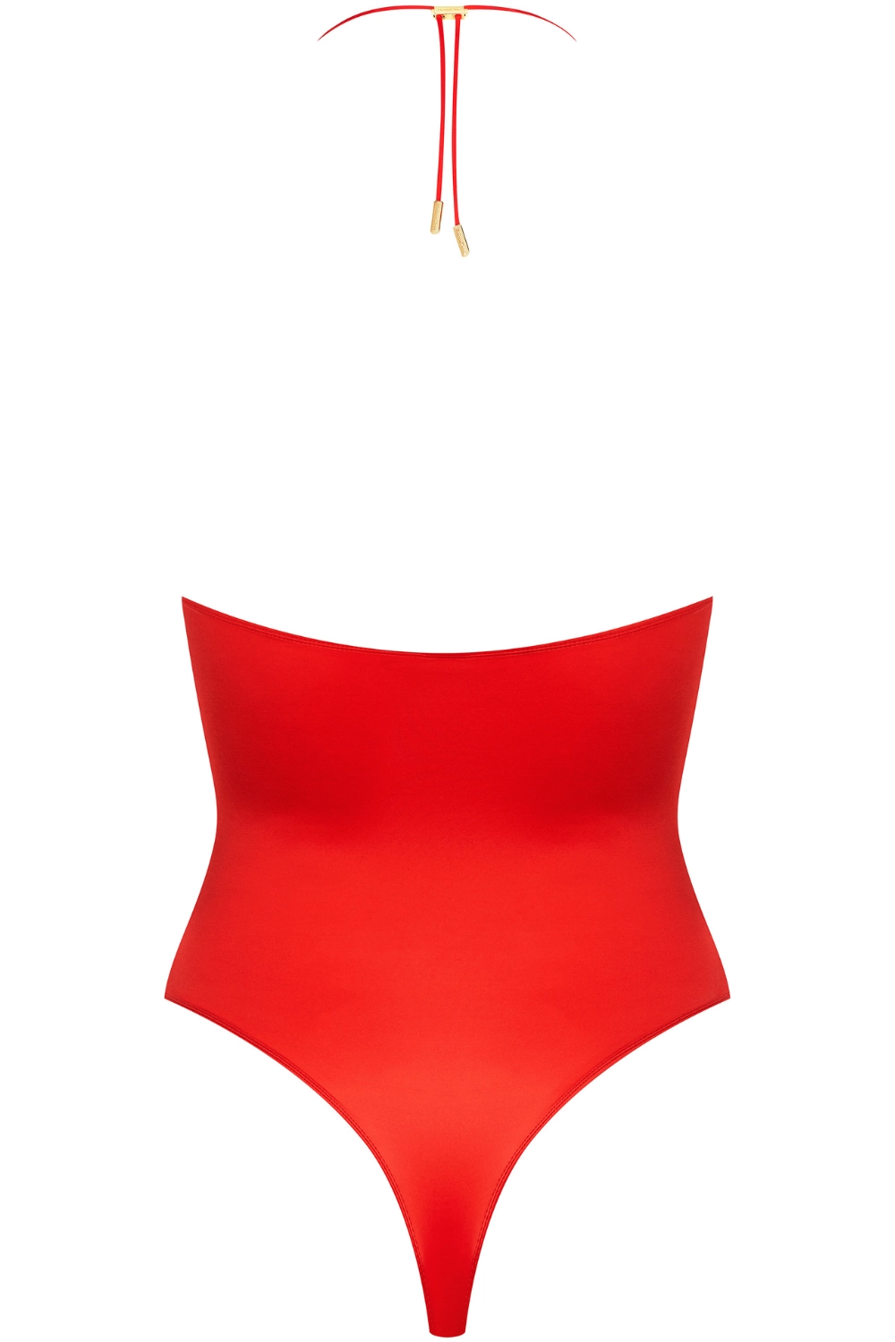 French Kiss Bandeau Thong Body Red
