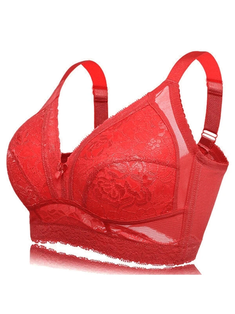 Full Bust Side Support Wireless Minimizer Bras