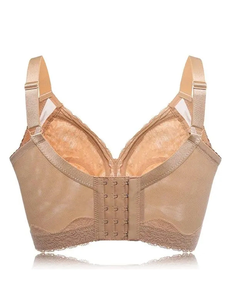 Full Bust Side Support Wireless Minimizer Bras