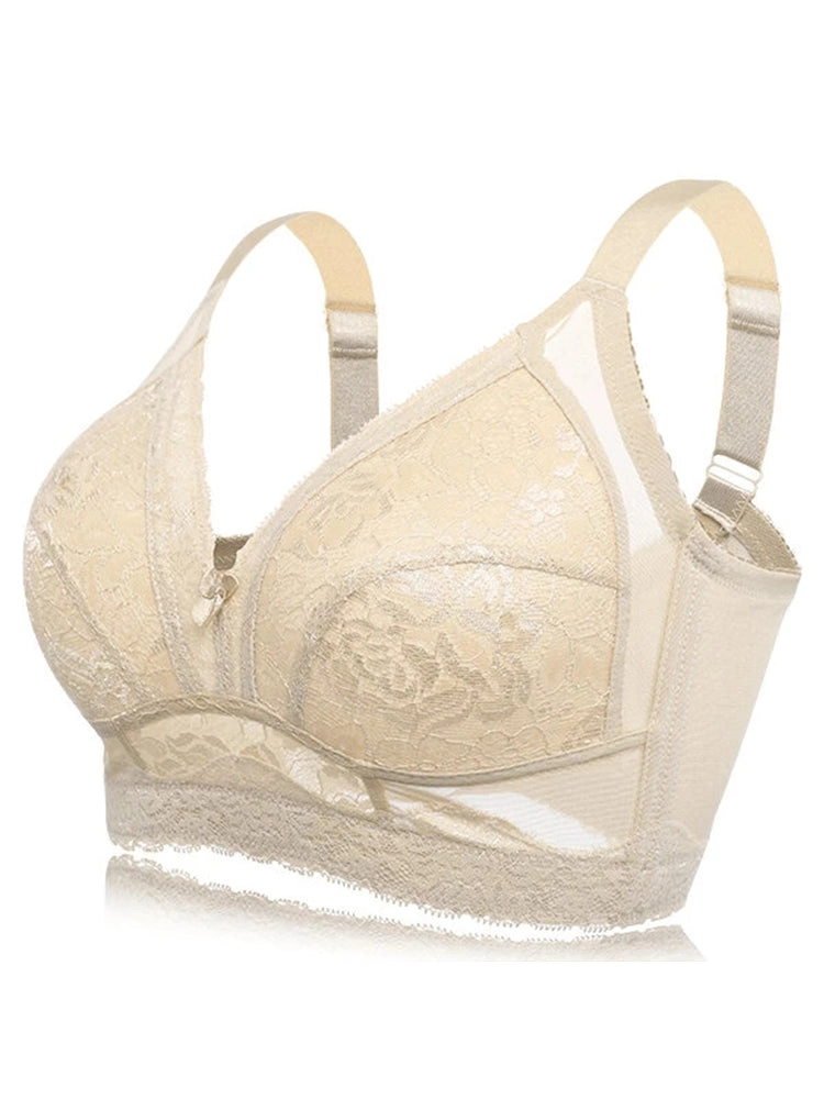 Full Bust Side Support Wireless Minimizer Bras