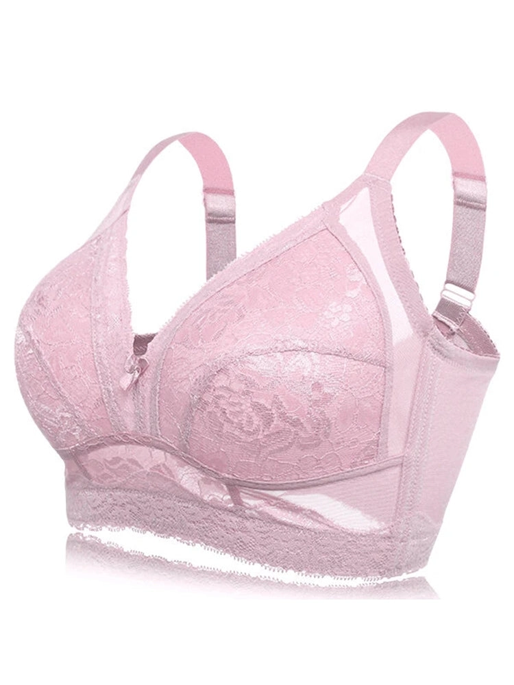 Full Bust Side Support Wireless Minimizer Bras