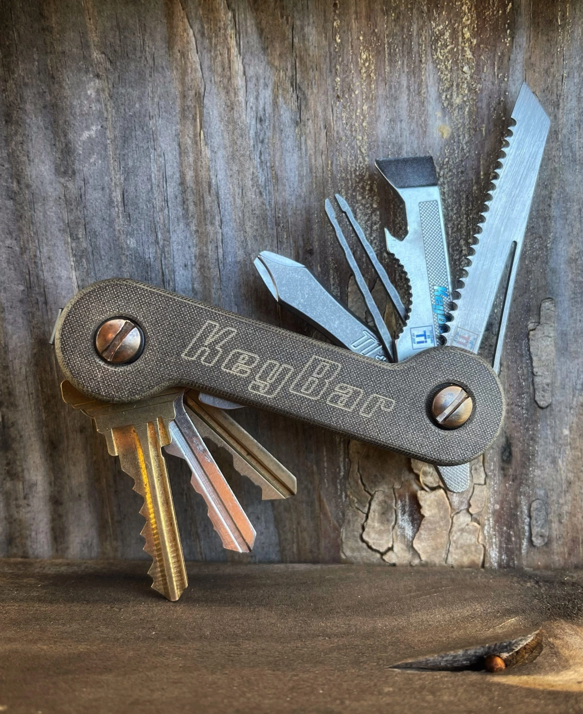 Full Green Micarta KeyBar