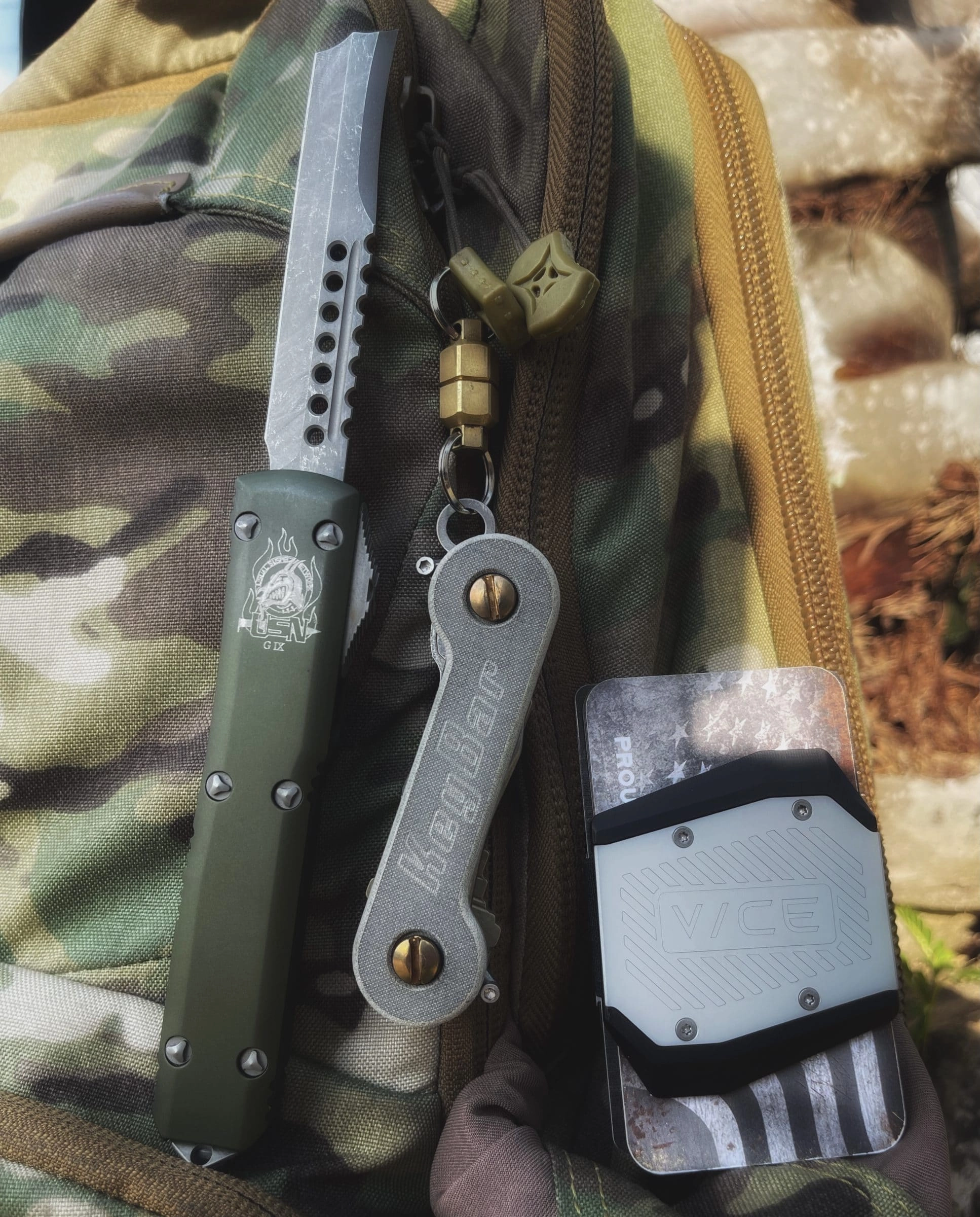 Full Green Micarta KeyBar