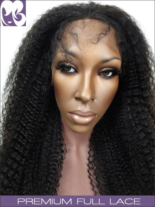 FULL LACE WIG: Kyra Indian Remy Afro Kinky Curly